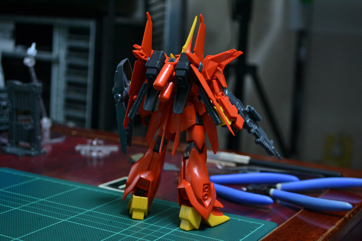 1077626 5063141 Bandai HGUC #15 1/144 AMX-107 Bawoo Model Kit 4573102631411