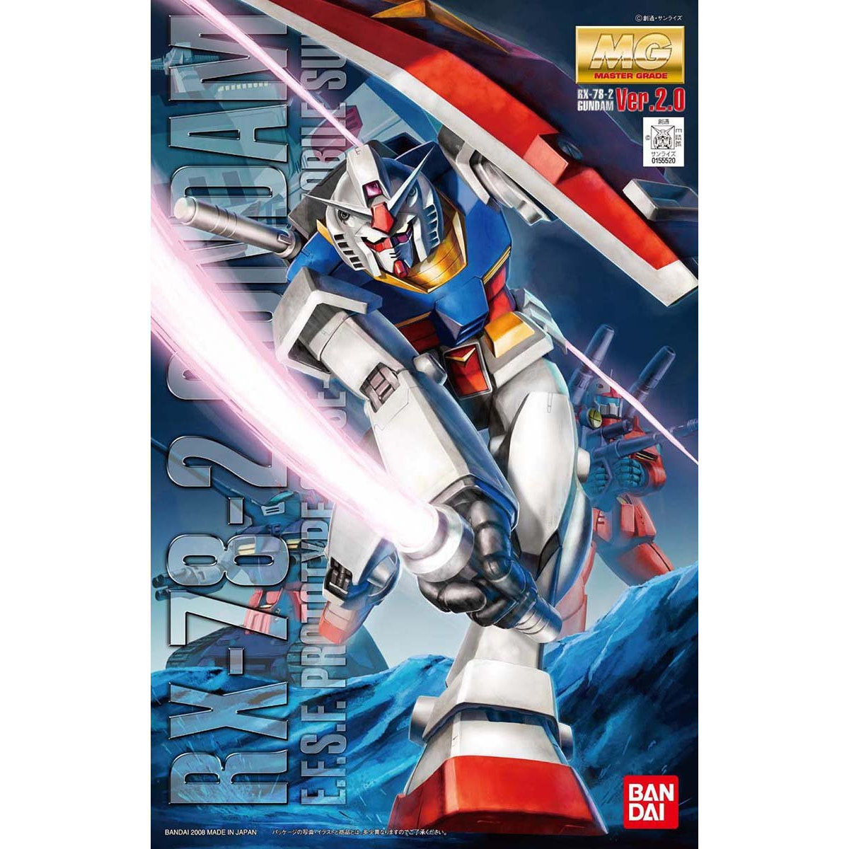 Bandai MG 1/100 RX-78-2 Gundam Ver 2.0 Model Kit – Gunpla Style