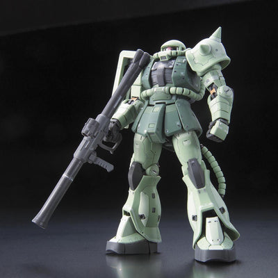 2137102 5061596 Bandai RG 1/144 MS-06F Zaku II Model Kit 4573102615961