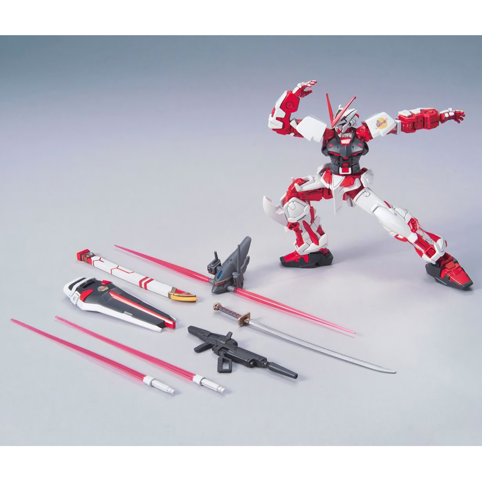 2214591 5055602 Bandai HGCE 1/144 MBF-P02 Gundam Astray Red Frame with Flight Unit Model Kit 4573102556028