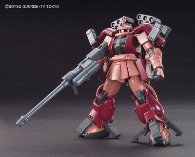 2221154 5055431 Bandai HGBF #002 1/144 MS-06R-AB Zaku Amazing Model Kit 4573102554314