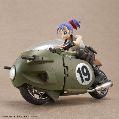 2465615 5055335 Bandai Figure-rise Mechanics Dragon Ball Z Bulma's Variable No.19 Bike Model Kit 4573102553355