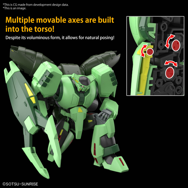 2553522 5067431 Bandai HGUC 1/144 PMX-002 Bolinoak-Sammahn Model Kit 4573102674319
