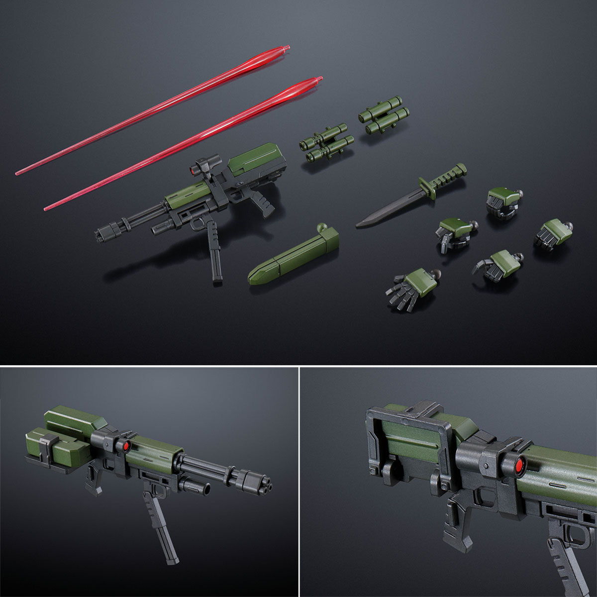 2619355 5064906 Bandai HGUC 1/144 RGM-79S GM Spartan Model Kit 4573102649065