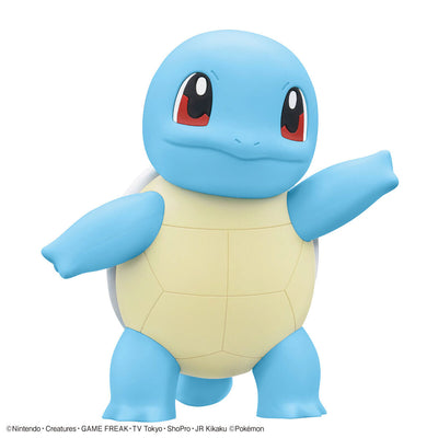 2704425 5066018 Bandai Pokemon Plamo Collection Quick!! Squirtle Model Kit 4573102662910