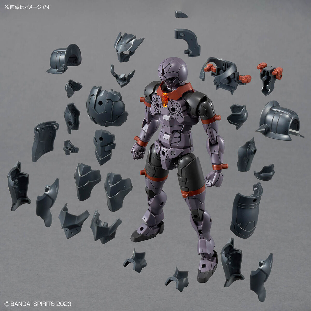 2723589 5067450 Bandai 30 Minutes Fantasy 30MF 1/144 Rosan Fighter Model Kit 4573102674500