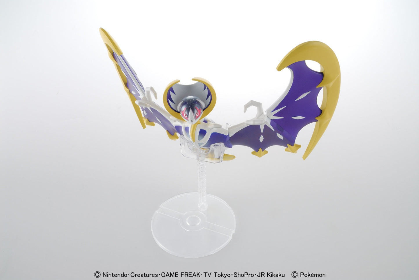 2730233 5066554 Bandai Pokemon Plamo Select Lunala Model Kit 4573102665546