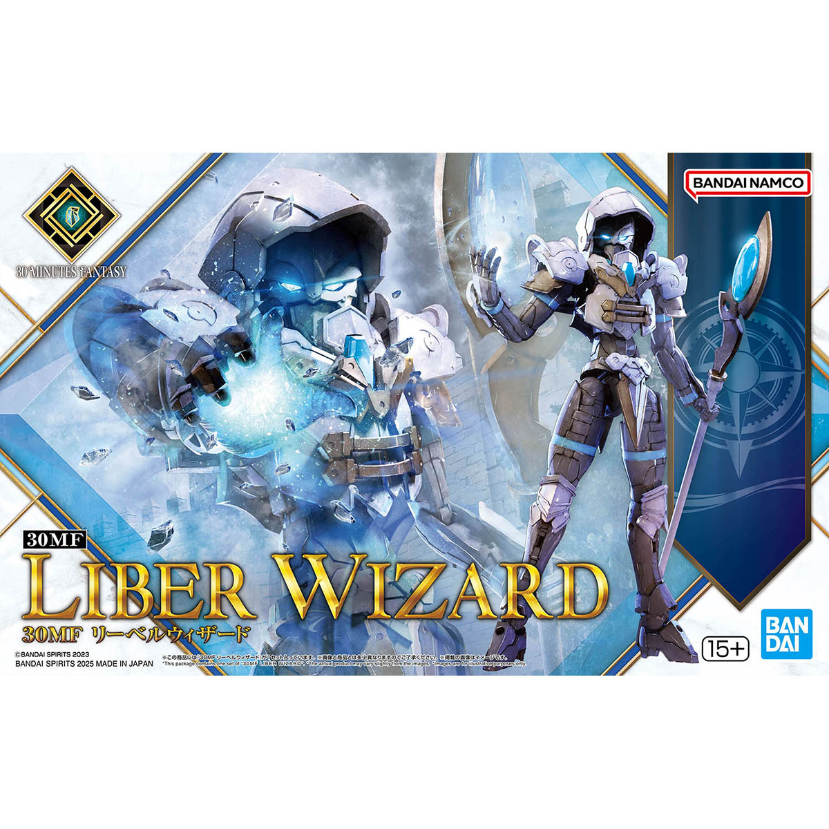 Bandai 30 Minutes Fantasy 30MF #13 Liber Wizard Model Kit – Gunpla