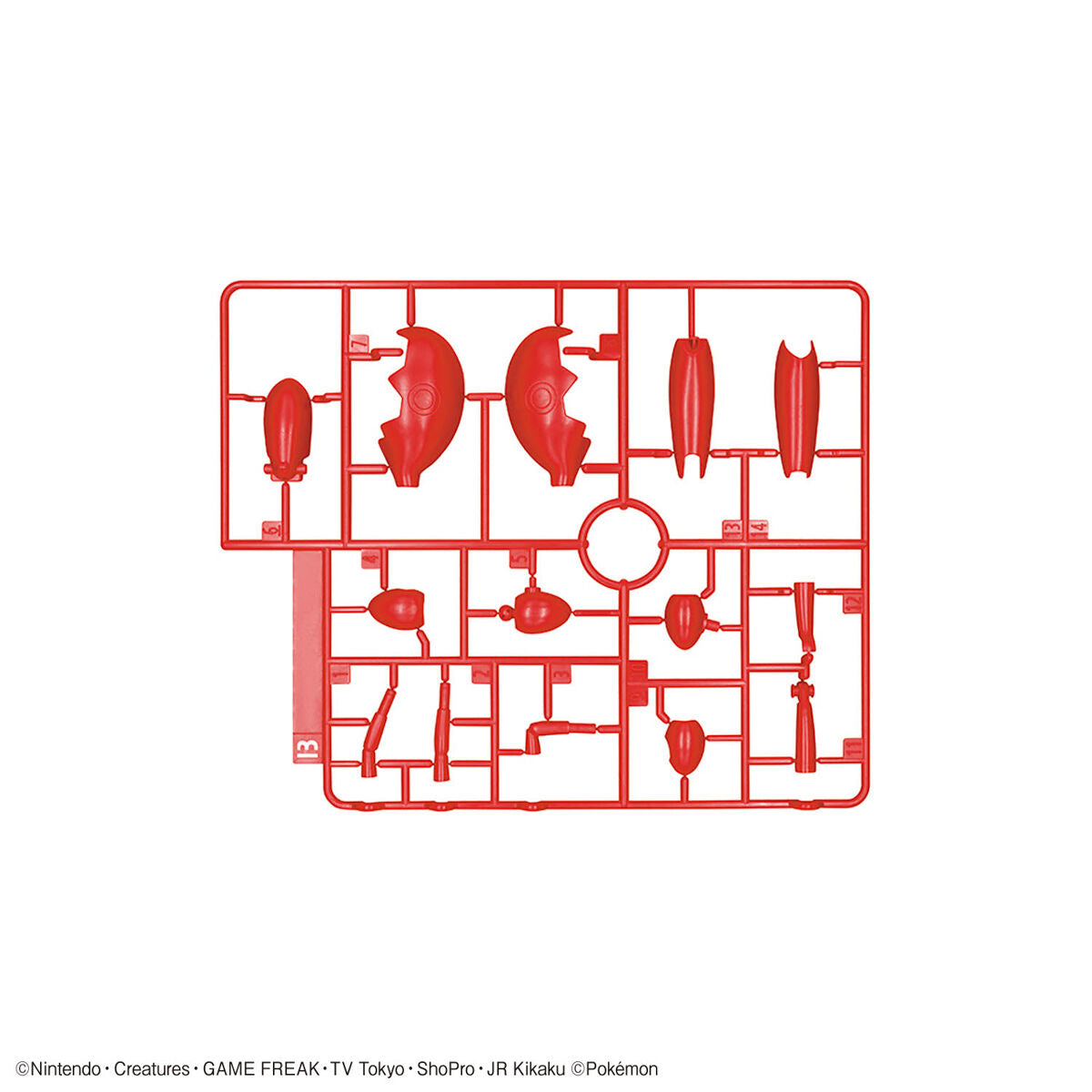 2761017 5067407 Bandai Pokemon Plamo Collection #55 Scizor Model Kit 4573102674074