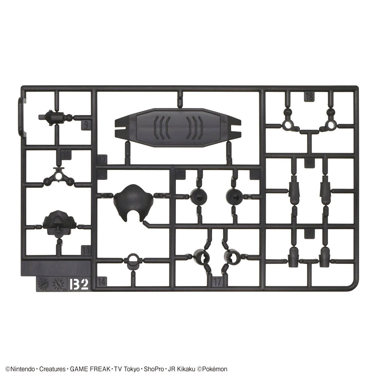 2777014 5068375 Bandai Pokemon Plamo Collection #57 Ceruledge Model Kit 4573102683755