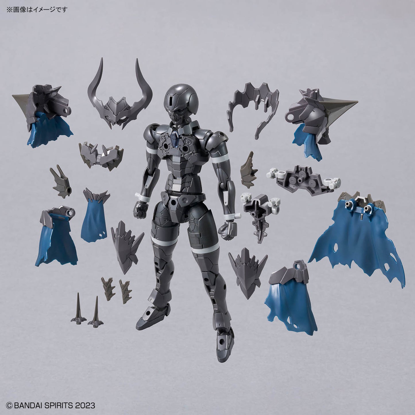 2815170 5072521 Bandai 30 Minutes Fantasy 30MF #18 NecrosKnight Model Kit 4573102725219