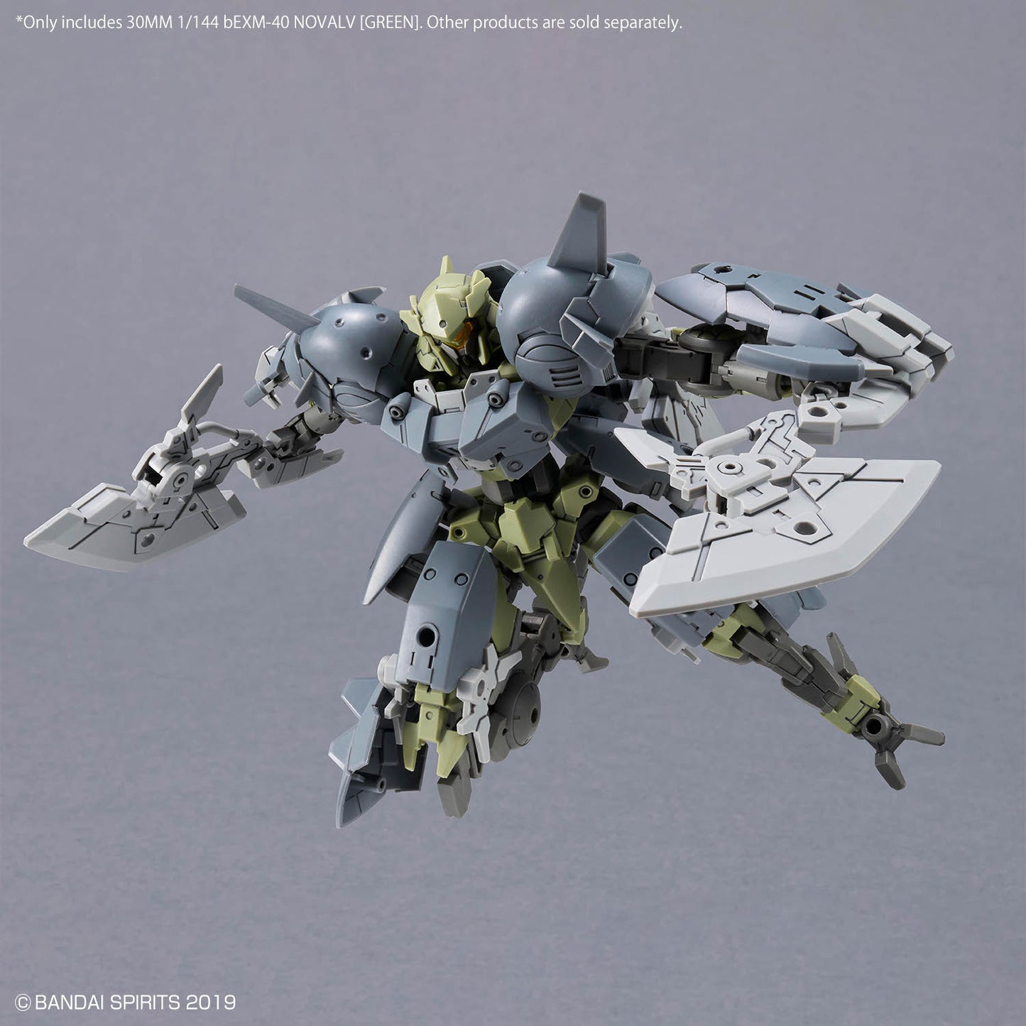 2825328 5072548 Bandai 30 Minutes Missions 30MM #079 1/144 bEXM-40 Novalv (GREEN) Model Kit 4573102725486
