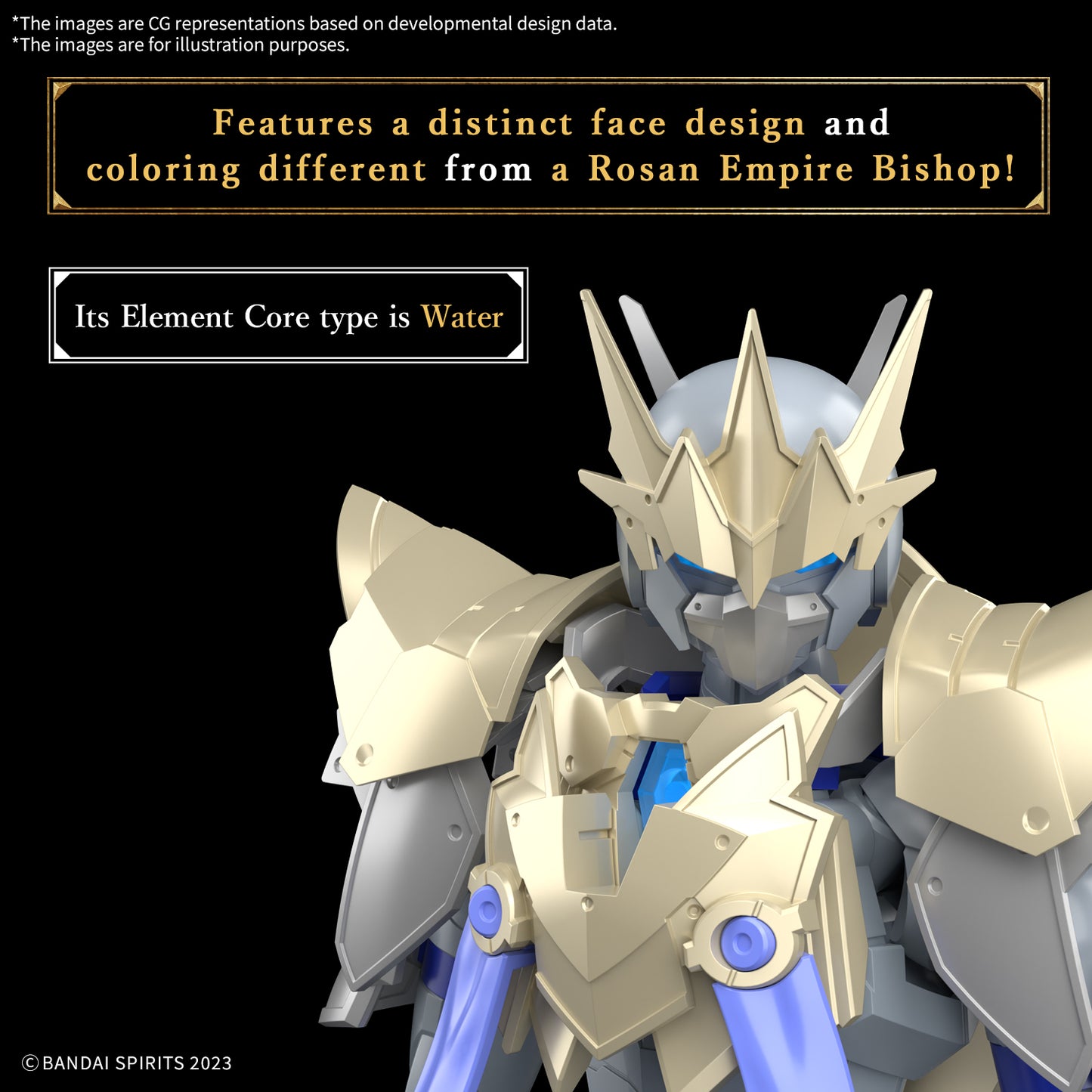 Bandai 30 Minutes Fantasy 30MF Liber Bishop Model Kit