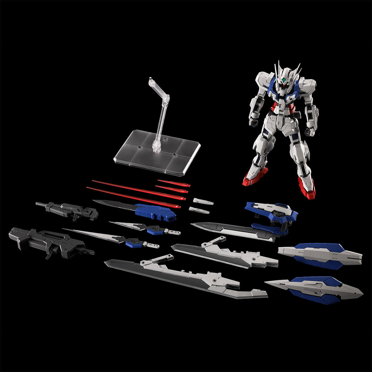 5047278 Bandai MG 1/100 Gundam Astraea + Proto GN Twin Broad Blade Model Kit 4573102672780