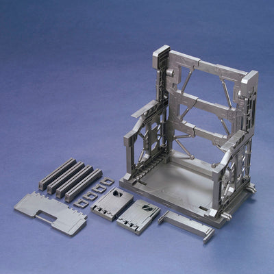 5058284 Bandai Builders Parts System Base 001 (Gun Metallic) 4573102582843