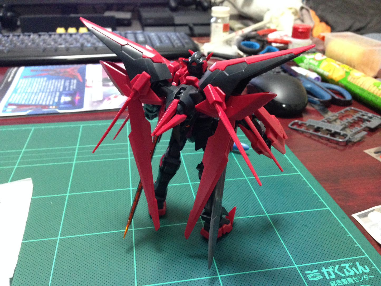 5058791 2221164 Bandai HGBF 1/144 PPGN-001 Gundam Exia Dark Matter Model Kit 4573102587916