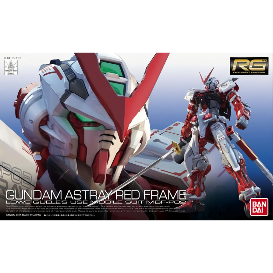 Bandai RG 1/144 MBF-P02 Gundam Astray Red Frame Model Kit Bandai RG 1/144 MBF-P02 Gundam Astray Red Frame Model Kit