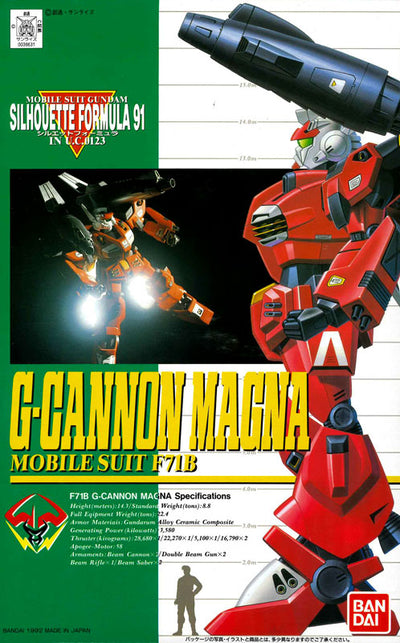 Bandai 1/100 F71B G-Cannon Magna Model Kit
