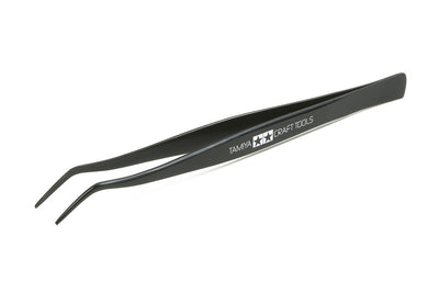 74003 Tamiya Angled Tweezers 4950344062102