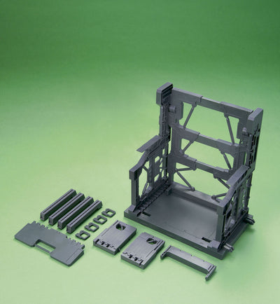 2150201 5059030 Bandai Builders Parts System Base 001 (Black) 4573102590305