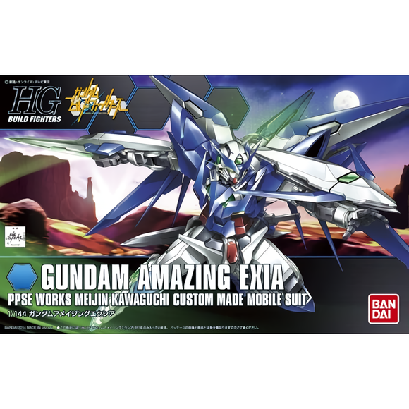 Bandai HGBF 1/144 PPGN-001 Gundam Amazing Exia Model Kit