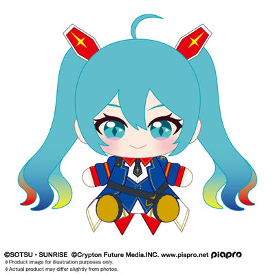 BNN93492: Hatsune Miku x Mobile Suit Gundam "Gundam x Hatsune Miku", Bandai Namco Nui Plush 4571617934928