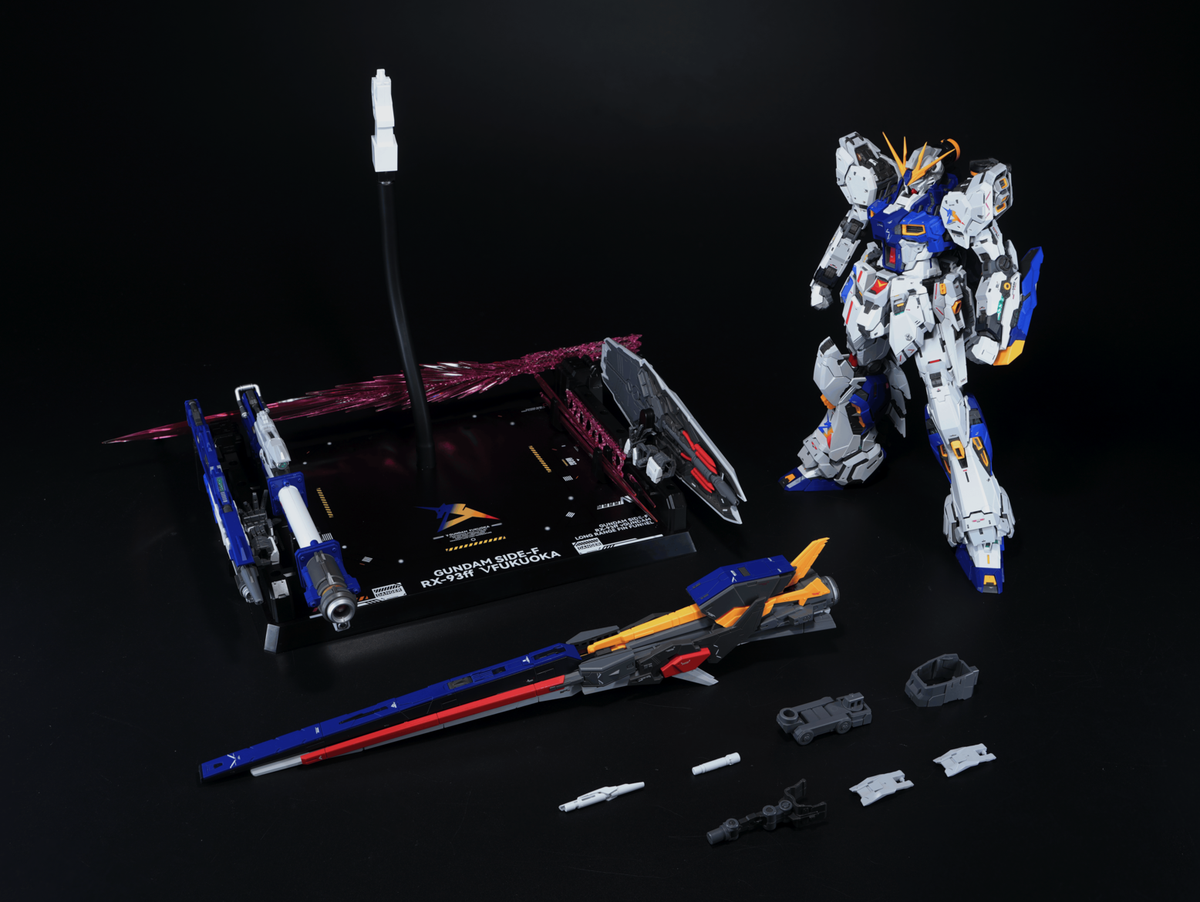 Long Hu Model Fukuoka Nu Gundam Model Kit