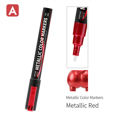 MKA-01 DSPIAE Metallic Color Markers - Metallic Red 6970845565184