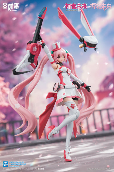 SoSkill Project Sekai: Colorful Stage! feat. Hatsune Miku Sakura Mirai (Pink Sonic Boom Ver.) Model Kit
