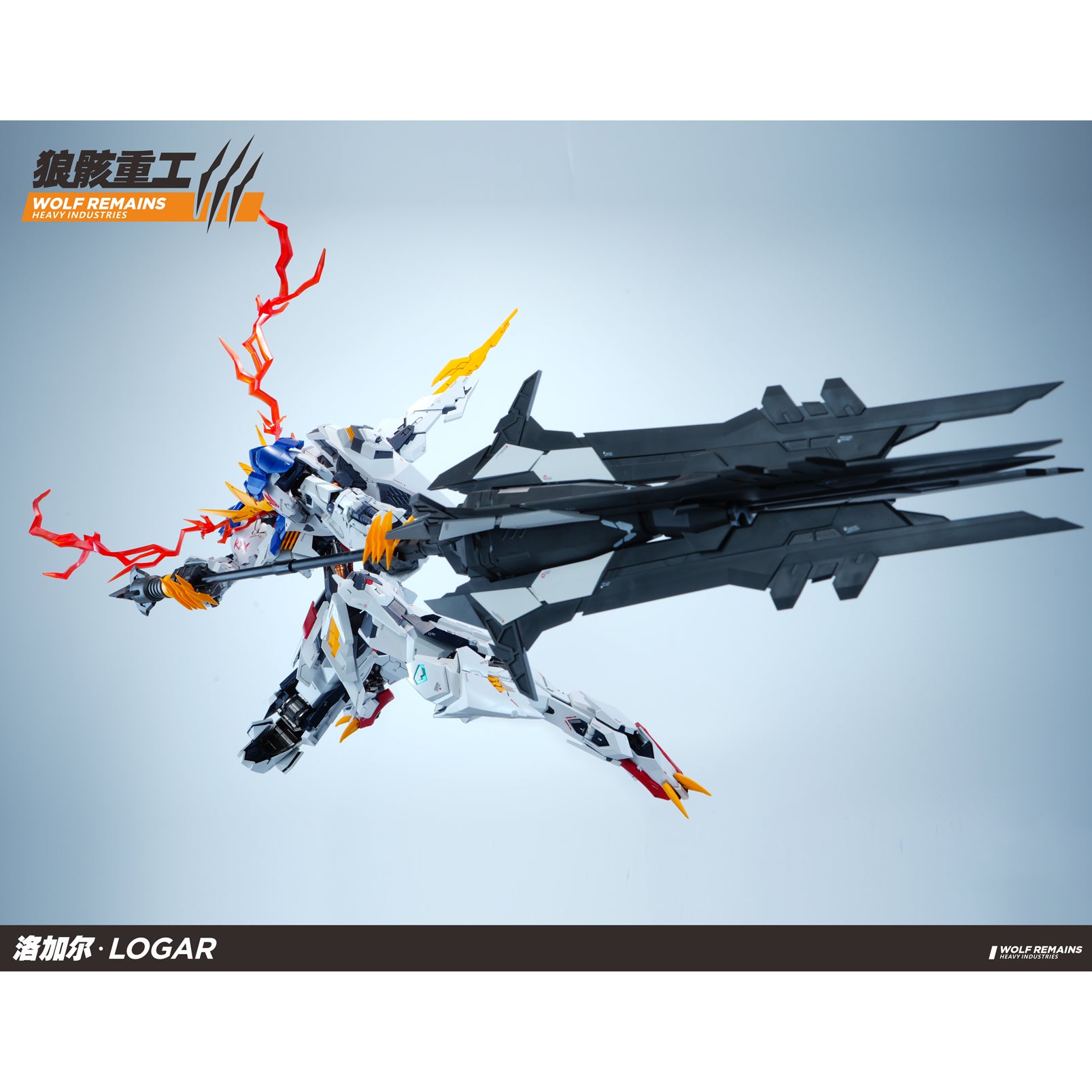 Wolf Remains Heavy Industries 1/60 Logar Model Kit – Gunpla Style