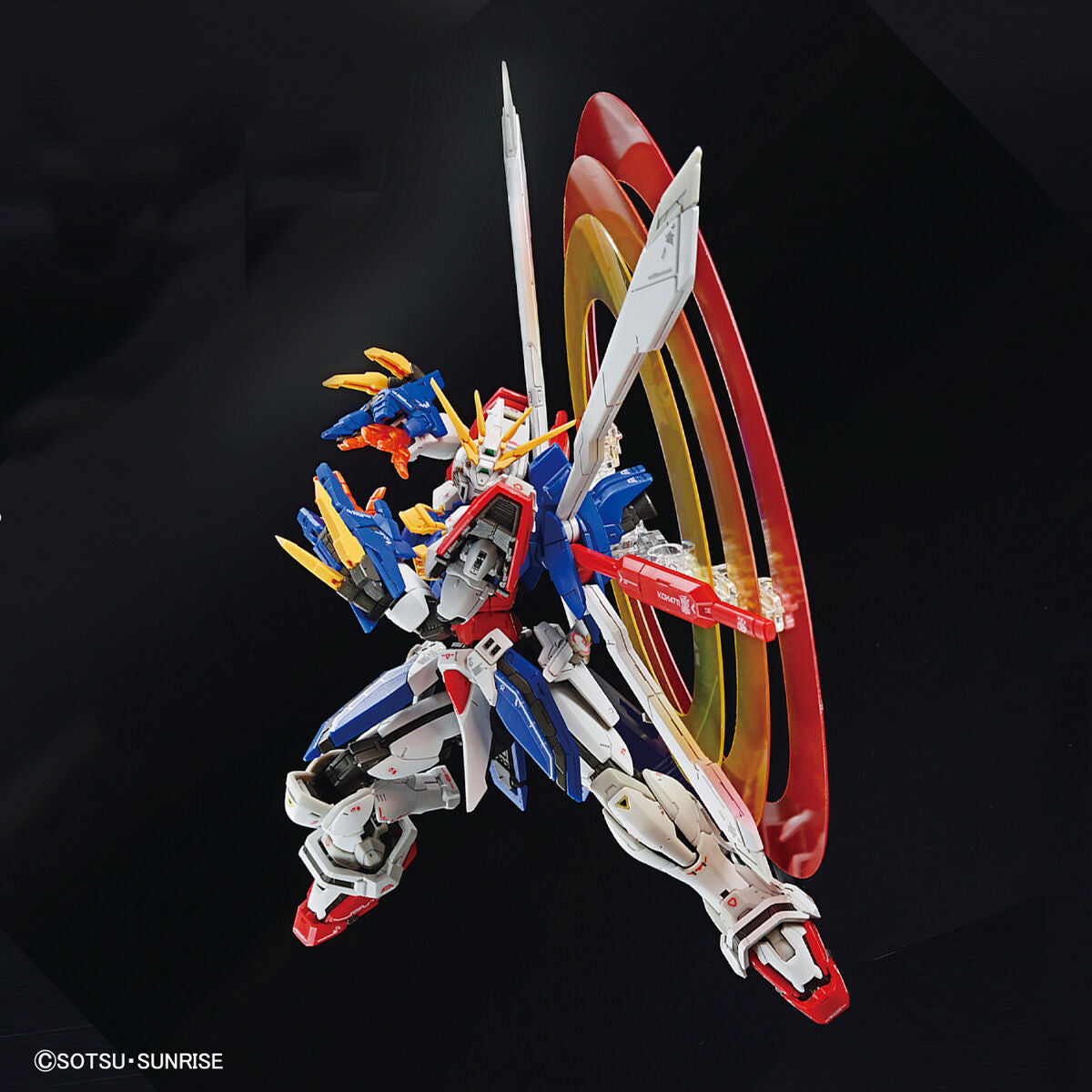 2583477 5063358 Bandai RG 1/144 God Gundam Model Kit 4573102633583