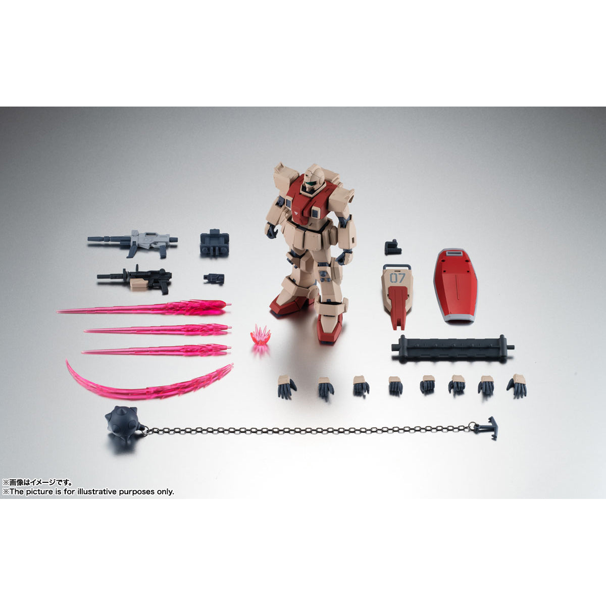 BAS62985 Bandai Robot Spirits <SIDE MS> RGM-79(G) GM Ground Type ver. A.N.I.M.E Action Figure