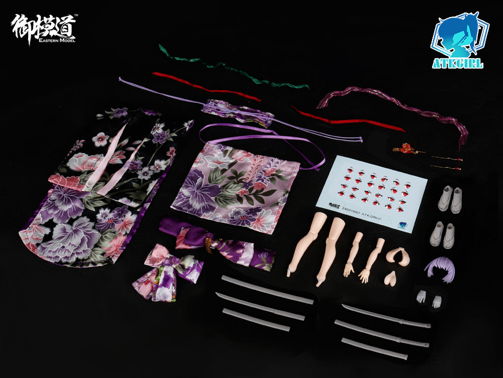 Eastern Model ATK Girl Kimono Set
