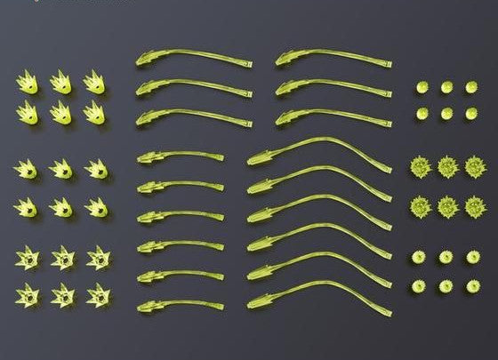 Effect Wing MG/RE 1/100 Sazabi/Nightingale Expansion Funnel Effect Set