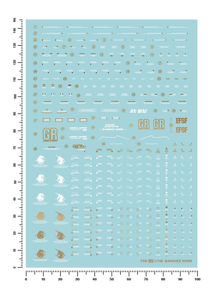 Artisan's Club MG Banshee Norn Water Slide Decal