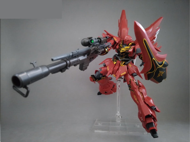 EffectWings 2-Piece Rocket Bazooka Gun Set For RG 1/144 Sinanju Stein HG UC Model Kit - Unassembled Plastic Parts