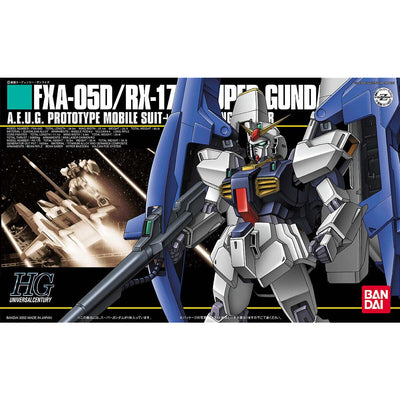 1114207 5055728 Bandai HGUC #035 1/144 FXA-05D+RX-178 Super Gundam Model Kit 4573102557285