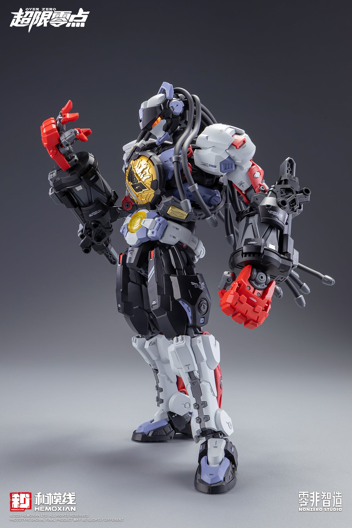 NonZero Studio OVERZERO Boxer Baki Model Kit