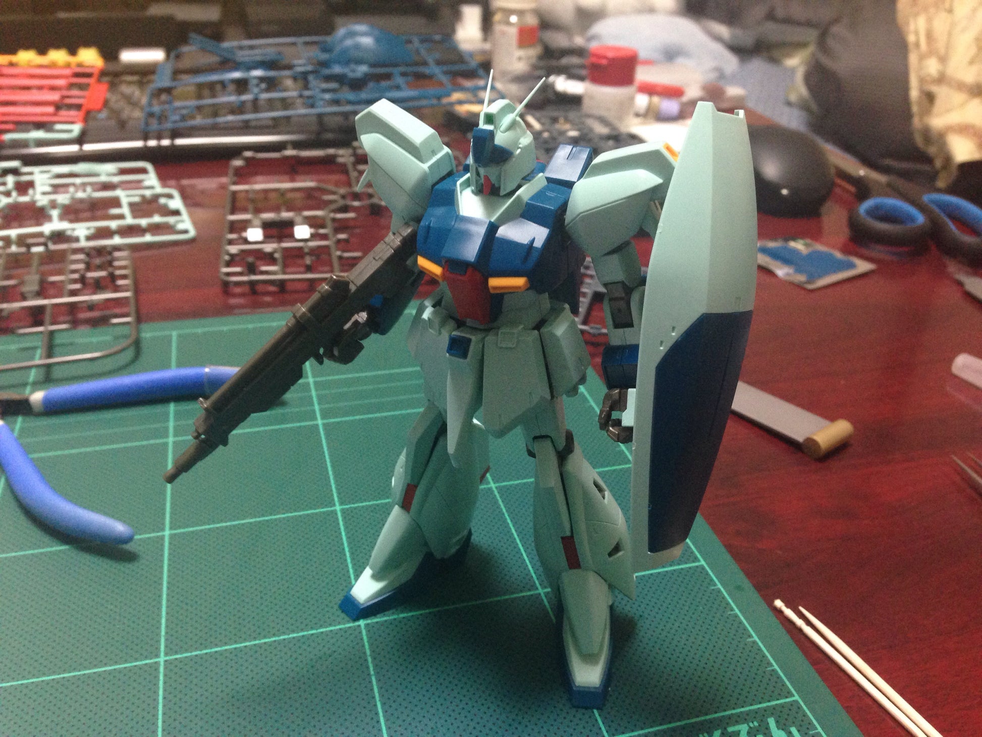 2004936 5058778 Bandai HGUC #085 1/144 RGZ-91 Re-GZ Model Kit 4573102587787