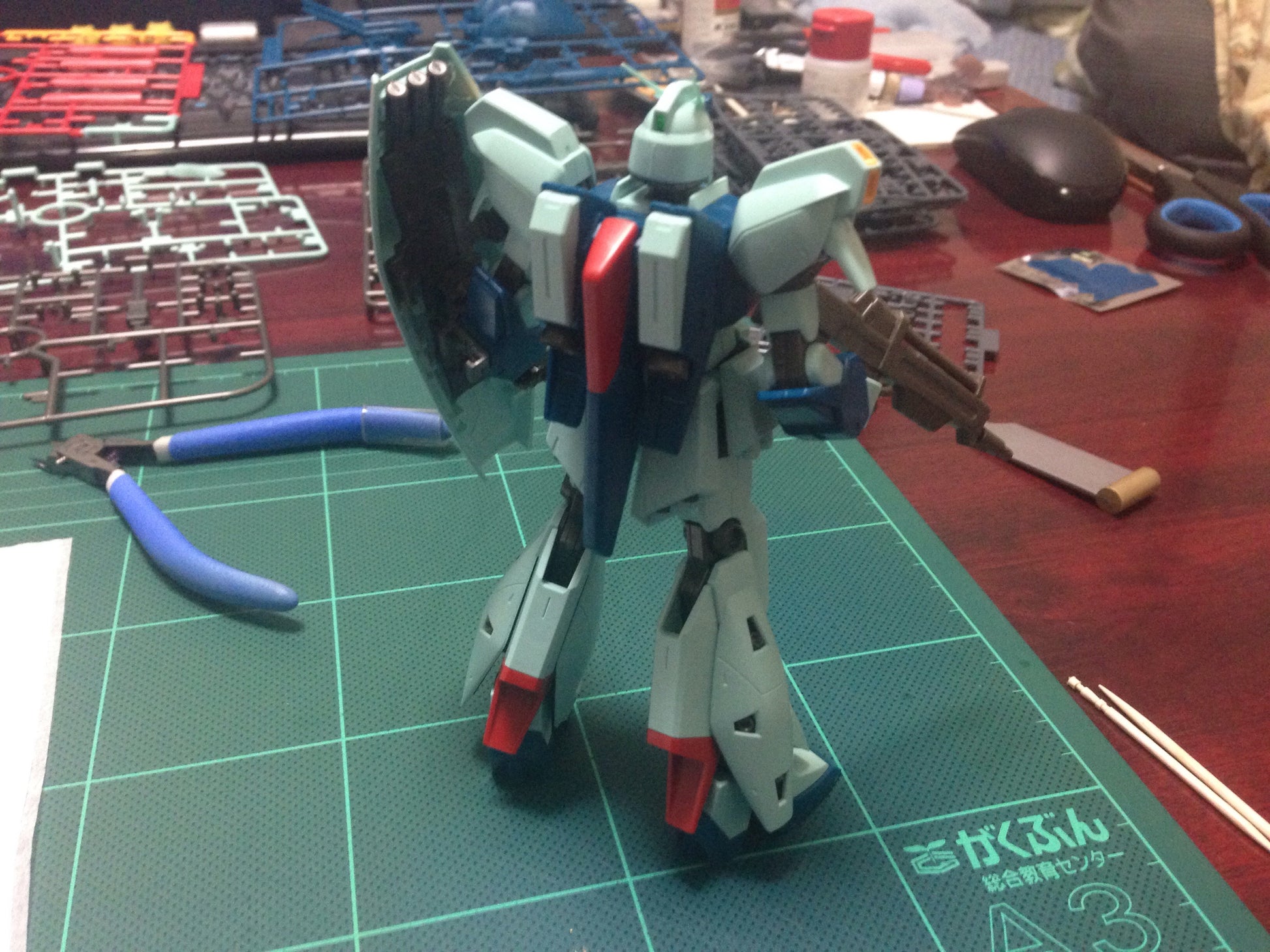 2004936 5058778 Bandai HGUC #085 1/144 RGZ-91 Re-GZ Model Kit 4573102587787