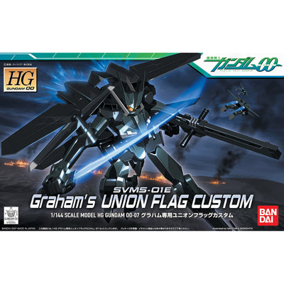 2026451 5060640 Bandai HG00 #07 1/144 SVMS-01E Graham's Union Flag Custom Model Kit 4573102606402