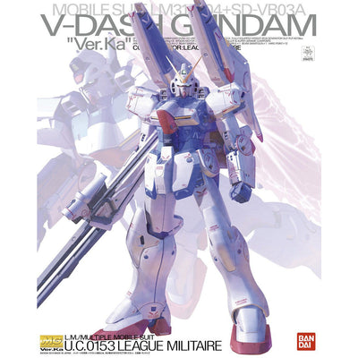 2028931 5064270 Bandai MG 1/100 LM312V04+SD-VB03A V-DASH Gundam Ver.Ka Model Kit 4573102721938