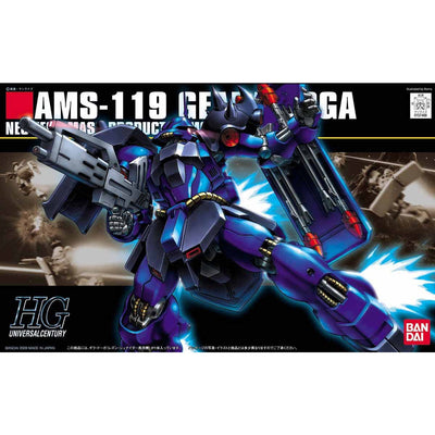 2049373 5057396 Bandai HGUC #92 1/144 AMS-119 Geara Doga (Rezin Custom) Model Kit 4573102573964