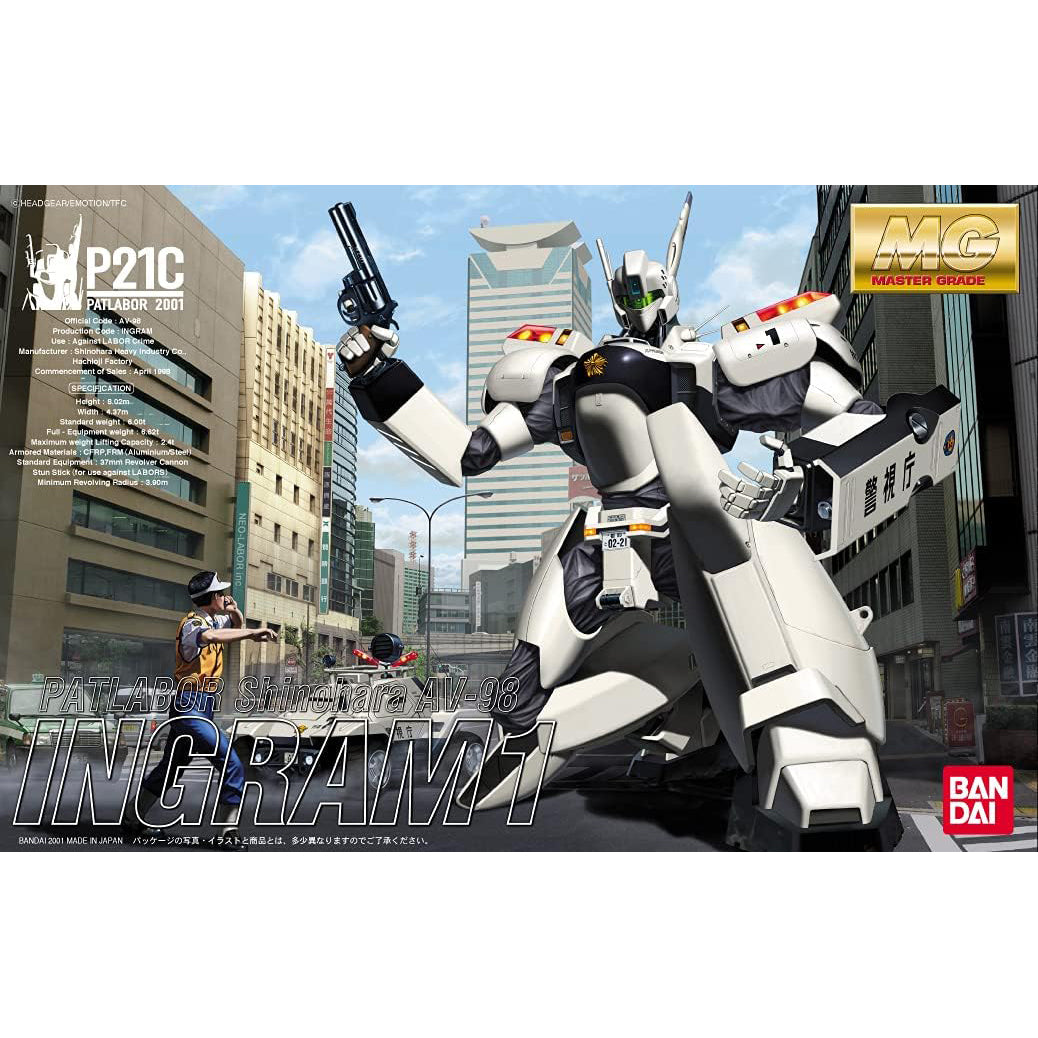 2057588 Bandai MG 1/35 Patlabor Shinohara AV-98 Ingram 1 Model Kit 4573102619679