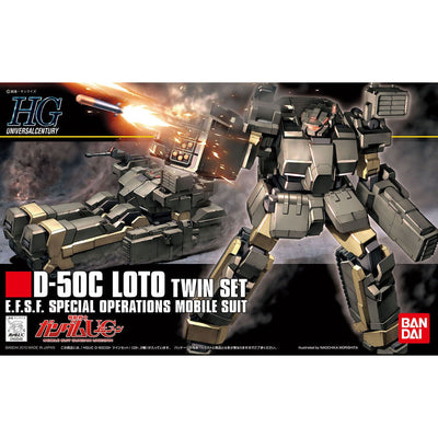 2091785 5059162 Bandai HGUC #106 1/144 D-50C Loto Twin Set Model Kit 4573102591623