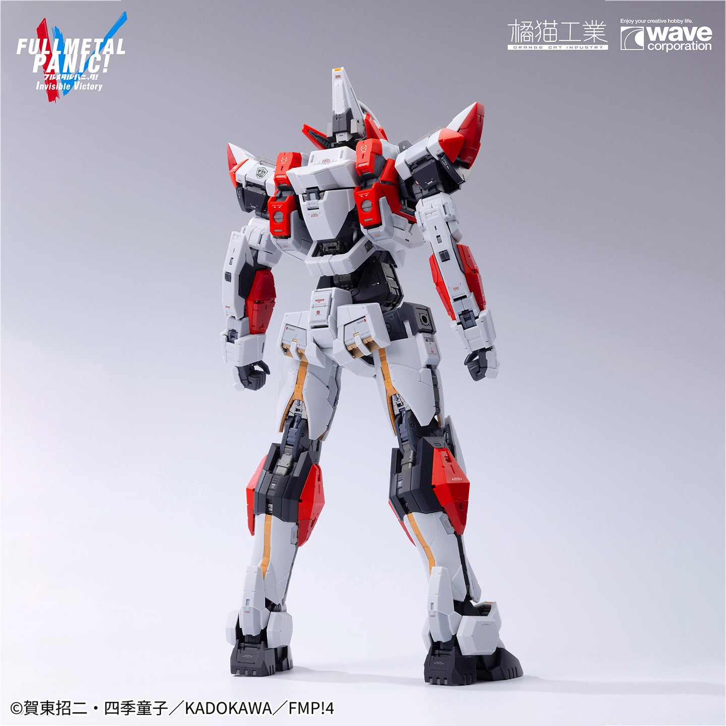 Orange Cat X Wave Full Metal Panic 1/35 ARX-8 Laevatein & XL-3 Booster The Last Decisive Battle Ver. Model Kit 6979850370561 