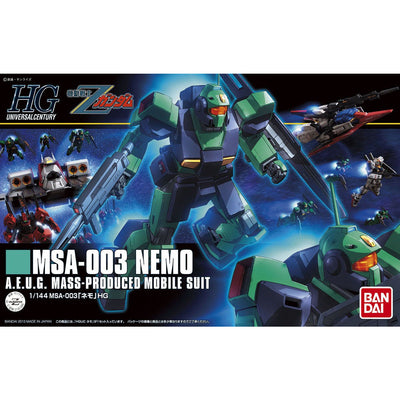 2169626 5056834 Bandai HGUC 1/144 MSA-003 Nemo Model Kit 4573102568342