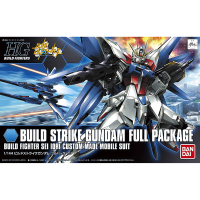 2221153 5057718 Bandai HGBF #01 1/144 GAT-X105B/FP Build Strike Gundam Full Package Model Kit 4573102577184