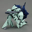 2254780 5063200 Bandai MG 1/100 Concept-X 6-1-2 Turn X Model Kit 4573102632005