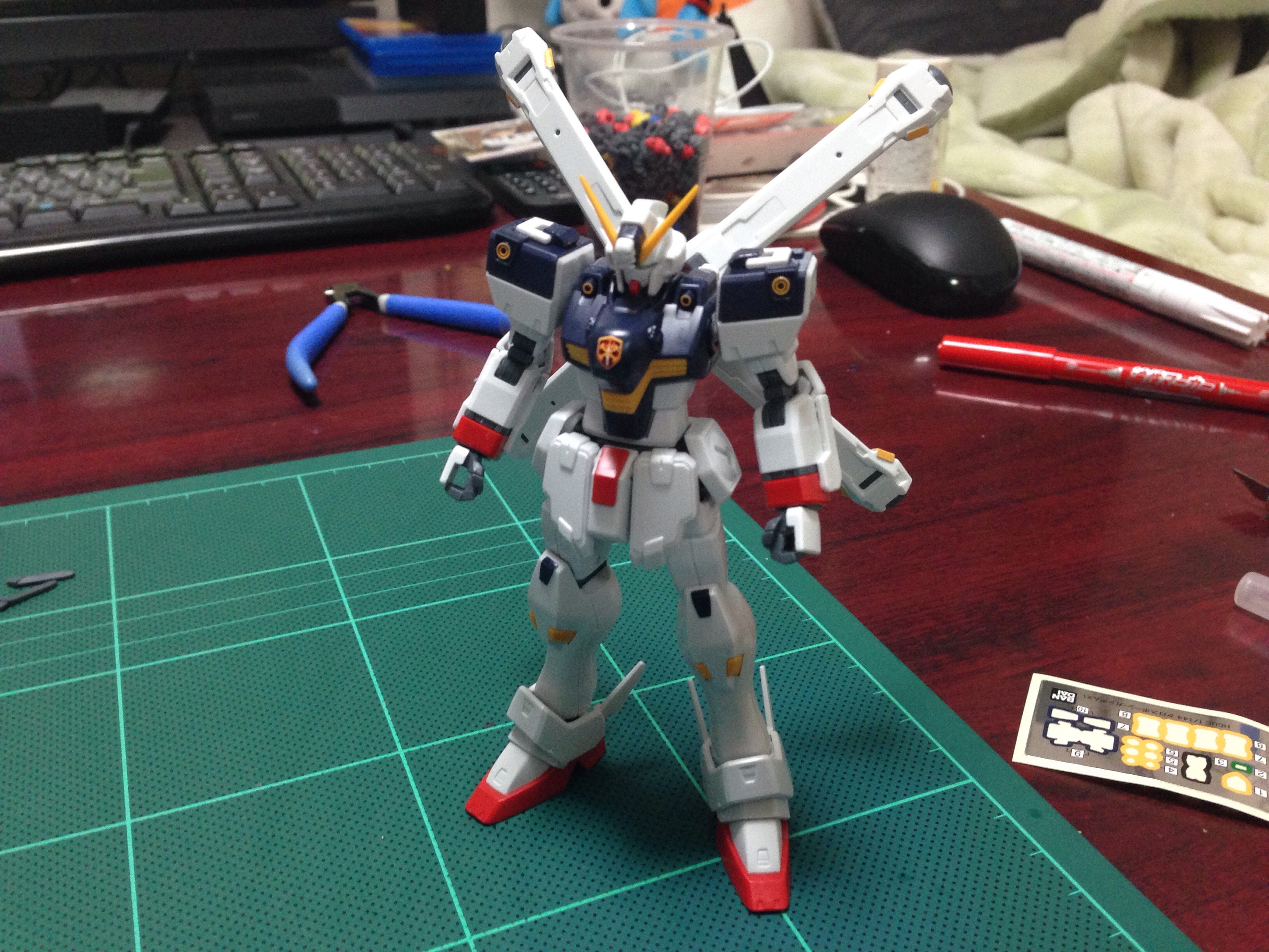 Bnadai HGUC #187 1/144 XM-X1 Crossbone Gundam X-1 Model Kit – Gunpla Style